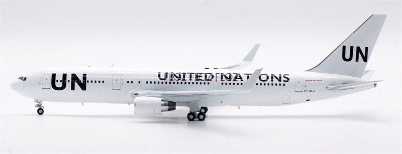 Inflight United Nations for Boeing B767-300 ET-ALJ 1:200 Plane Pre-built Model