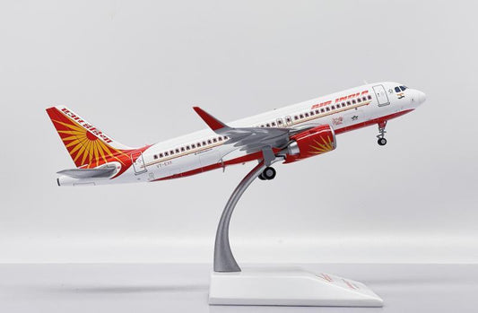 1:200 JC Wings India Airlines AIRBUS A320NEO Airplane Diecast Aircraft Model