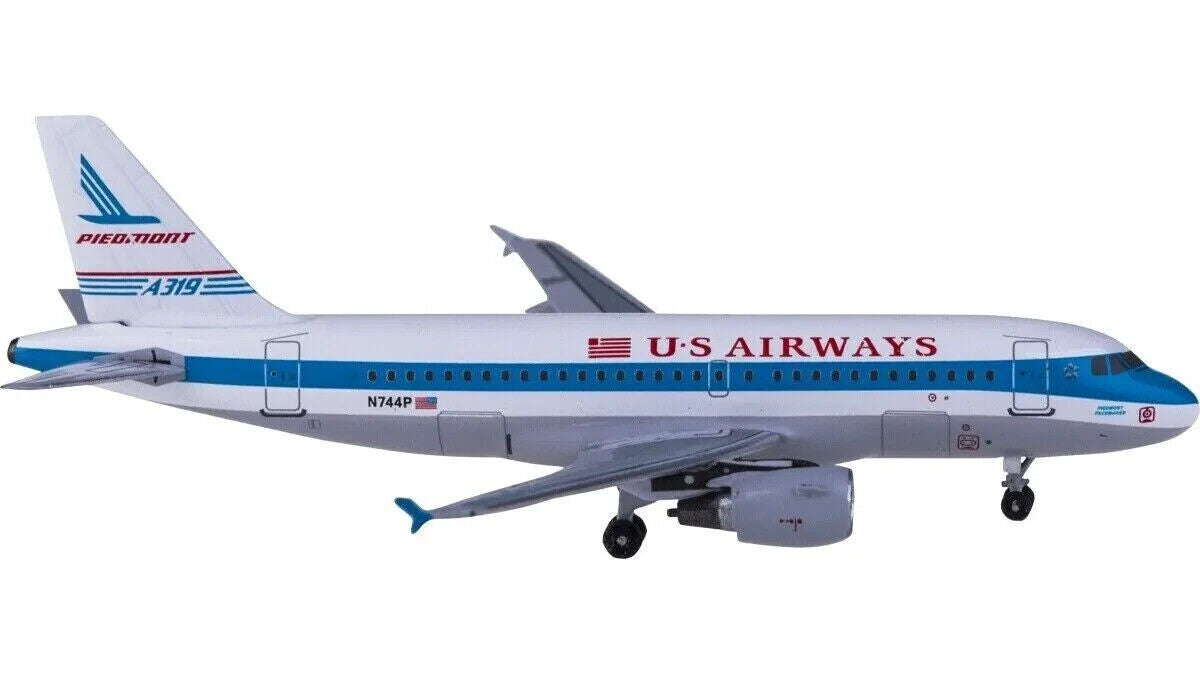 1:400 Aeroclassics US AIRWAYS AIRBUS A319 Passenger Plane Diecast Aircraft Model
