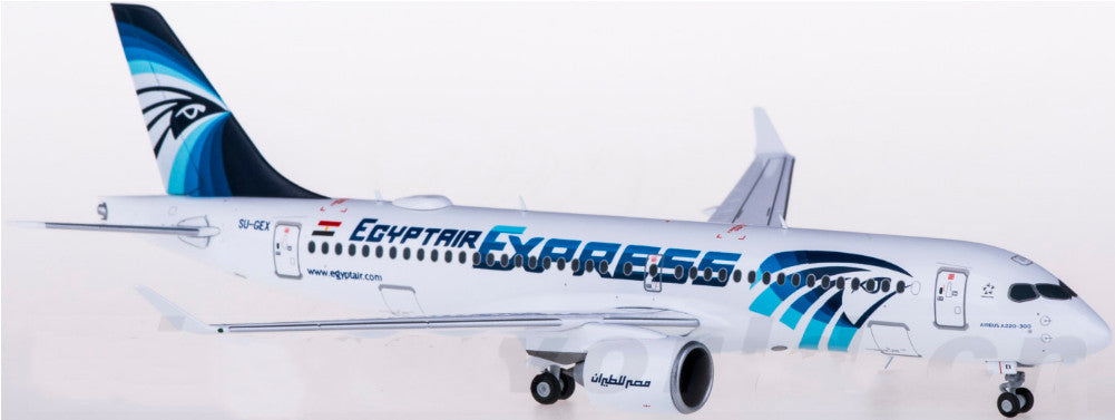 1:200 Herpa EGYPTAIR A220-300 Passenger Aircraft Diecast Airplane Plane Model