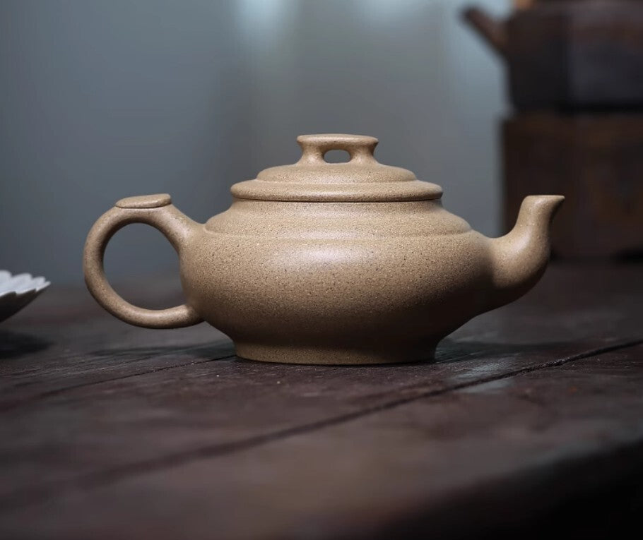 220cc chinese Yixing Handmade Zisha teapot duan clay xinqiao Gongfu Hu Tea Pot
