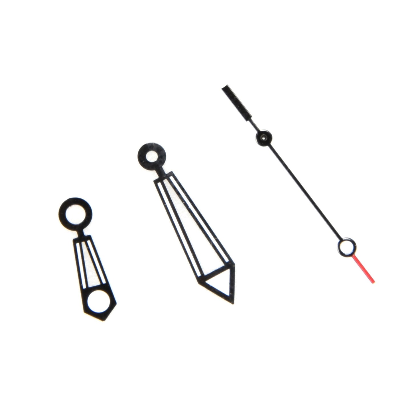 New Black Watch Hands Hour Minute Second Needles For ETA 2824-2 Watch Movement