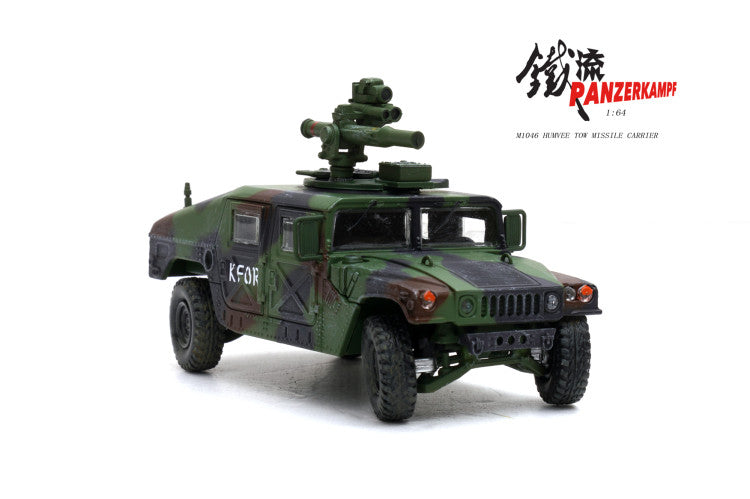 1/64 US M1046 Hummer BGM-71 TOW Carrier Model NATO Tri Color