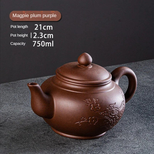 Pot for Tea Sets Purple Clay Pots Yixing Clay Kettle Teapot Set Gaiwan