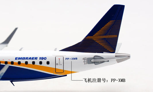 1:200 JC Wings Embraer ERJ-190 Passenger Airplane Diecast Plane Aircraft Model