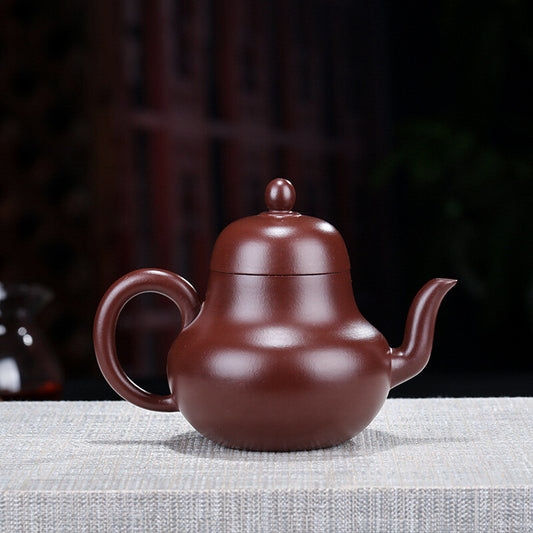China Yixing Zisha Pottery Purple Zhu Clay Handmade Mesh Teapot 思婷