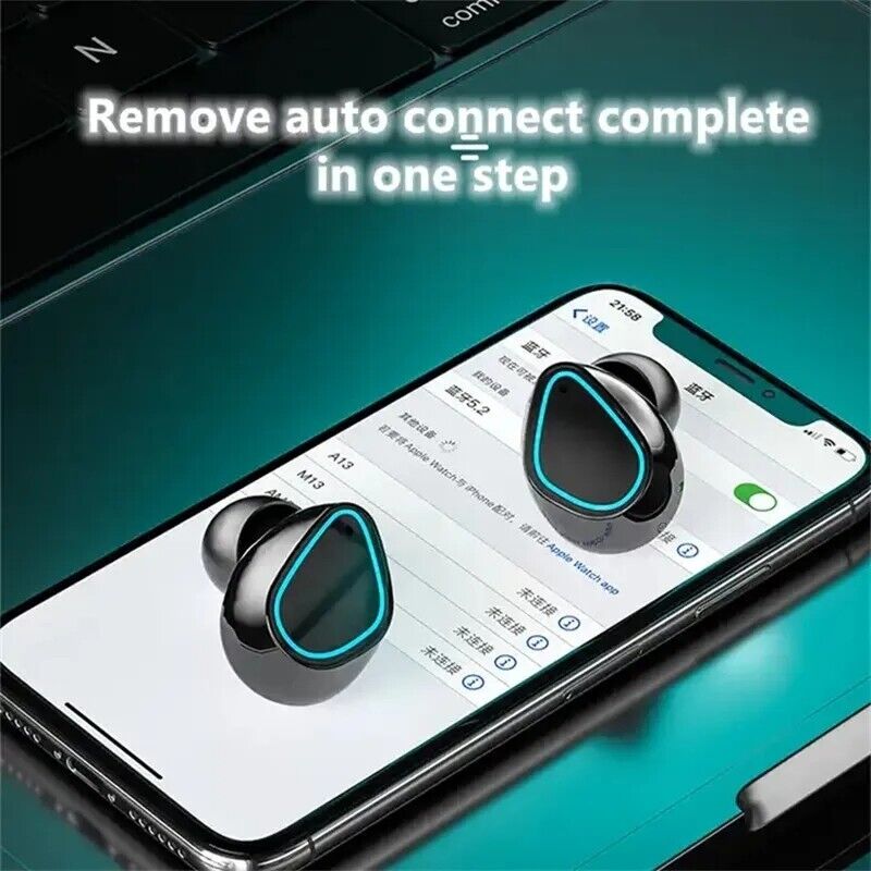 2023 Bluetooth Earbud Headset TWS 5.3 Wireless Earphone Invisible for All Phone
