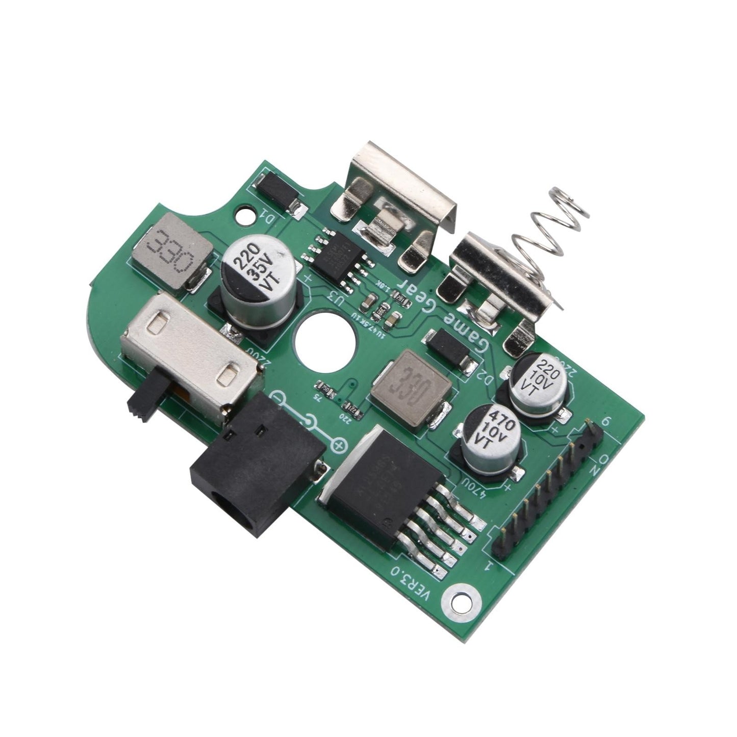 Circuit Board Replacement PCB Board Power Switch Motherboard For Sega Game Gear