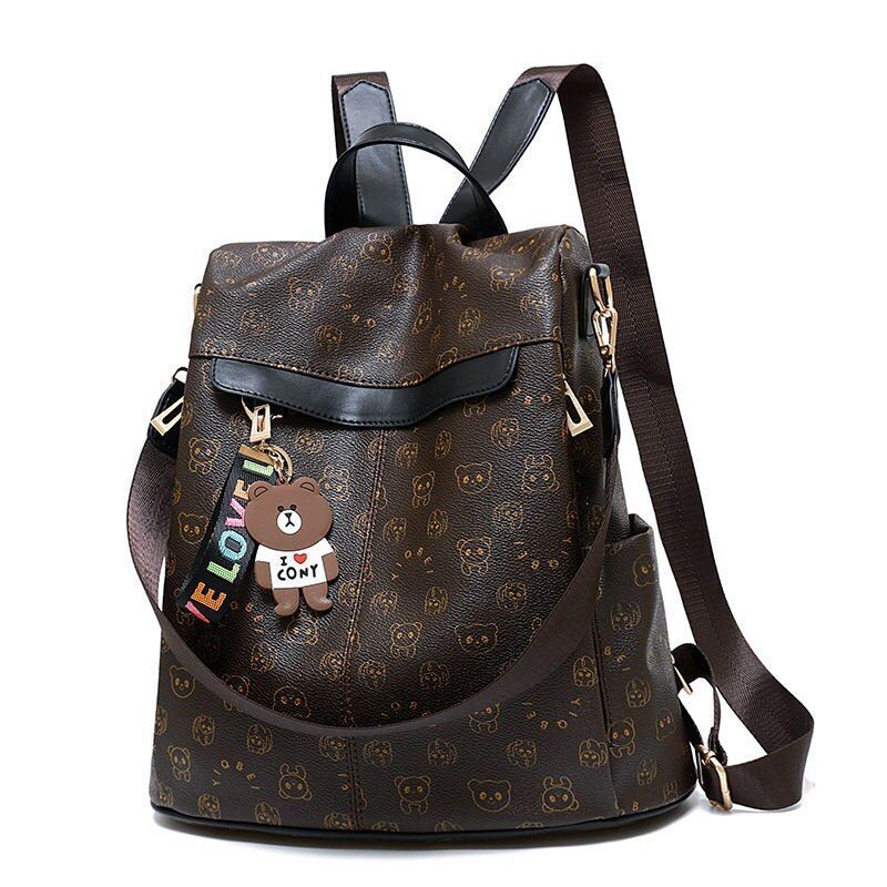 Women Backpack Leather Anti Theft Business Women High Quality Travelling Nylon