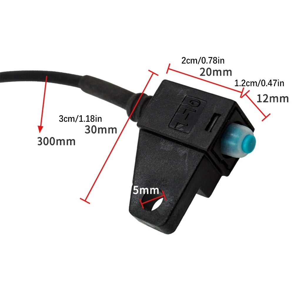 1 Pair Left & Right Brake Switch Cable For Electric Scooter Moped Motorcycle ATV