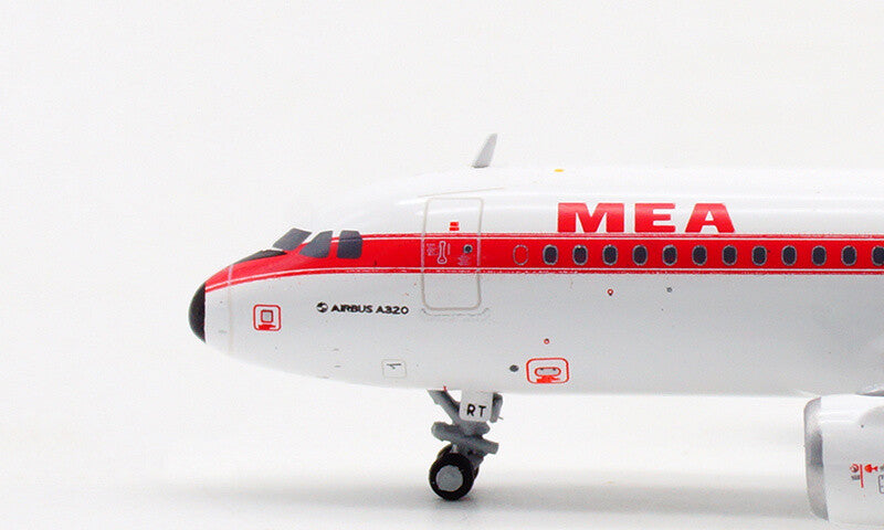 JC Wings Lebanon Middle East Airlines AirBus A320 OD-MRT 1:400 plane Pre-built