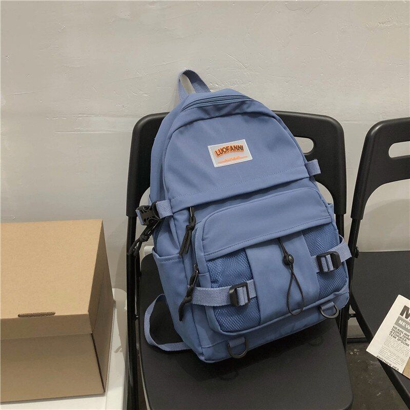Waterproof Nylon Backpack Schoolbag Travel Backpack Large 30*13*44 CM Polyester
