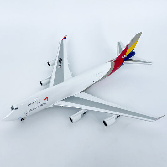1:400 NG Lite ASIANA CARGO B747-400 HL7620 Passenger Airplane Diecast Model