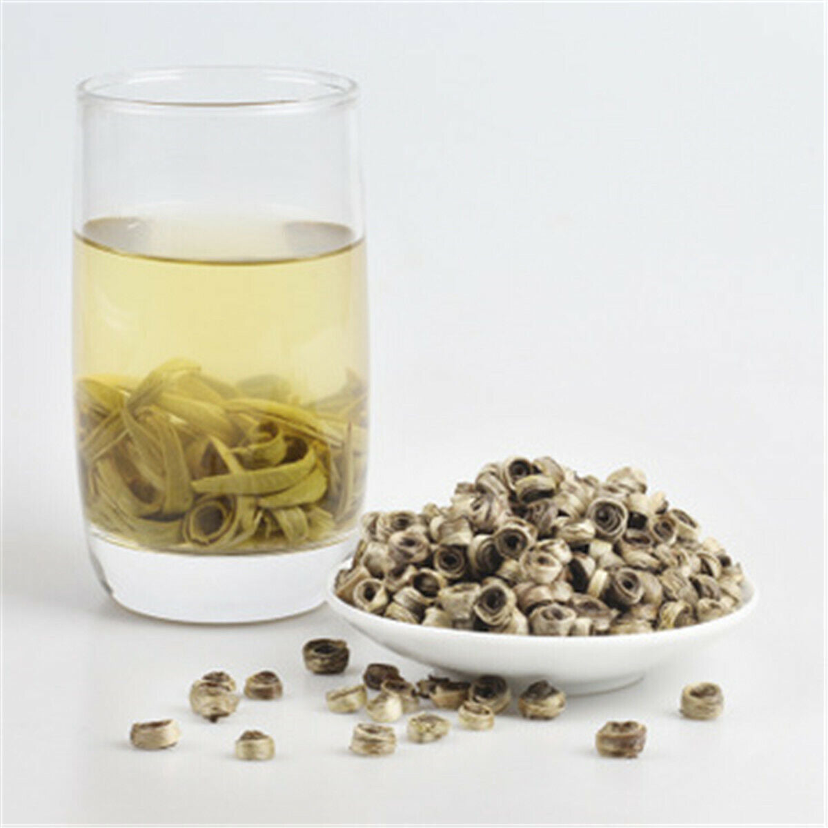 Loose Leaf Green Tea Chinese Jade Ring Girl China Jasmine Herbal Flower Tea