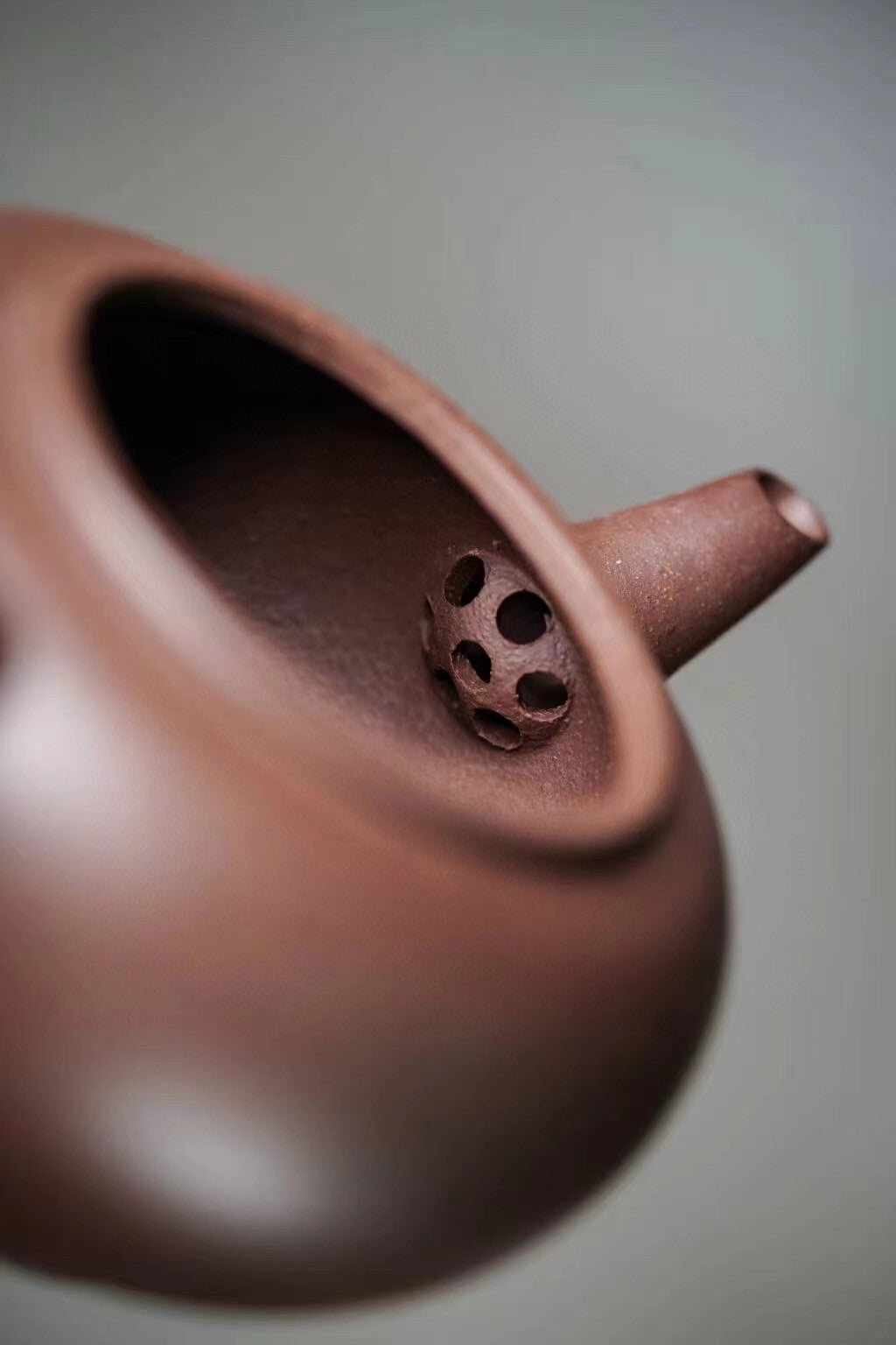 140cc chinese Yixing Handmade Zisha Purple clay Teapot shuiping Hu Tea Pot