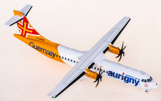 1:200 JC Wings Aurigny Air Services ATR-72-600 G-OATR Airplane Diecast Model