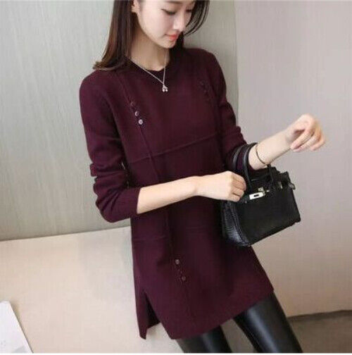 Autumn Winter Women Sweater Pullover Knitwear Sweater O-neck Sweater Clothes