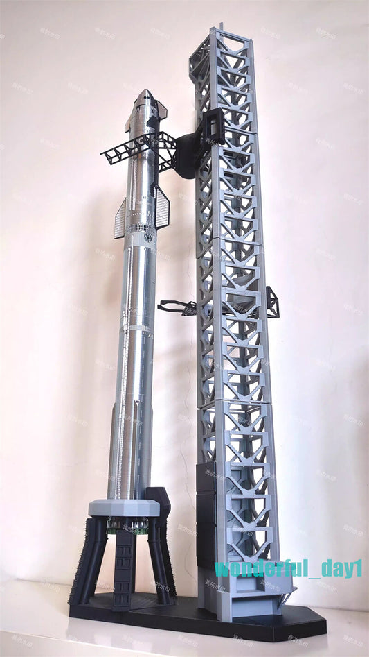 1/200 Scale SpaceX Starship Launch Site Rocket Model High Precision Model Toy