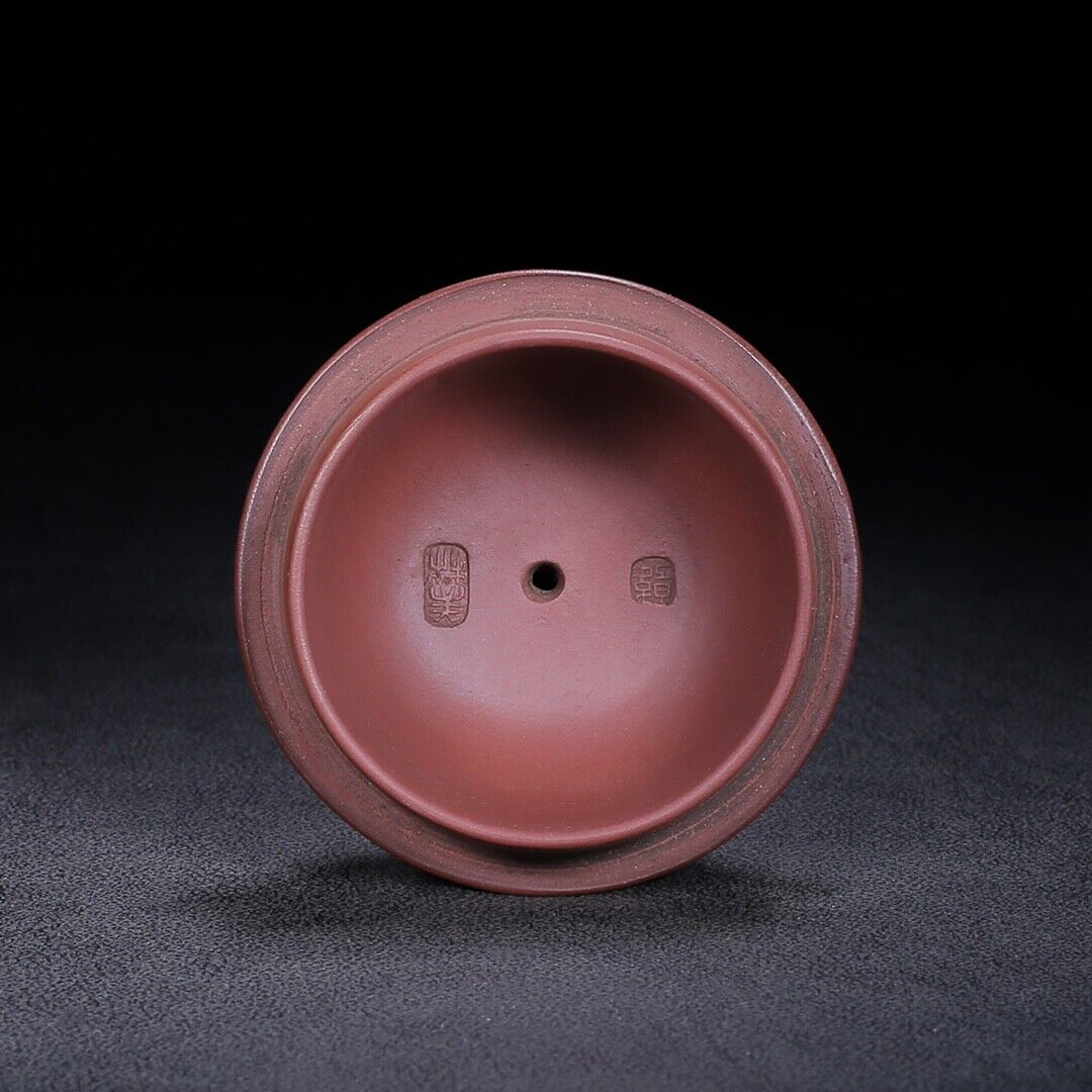 Chinese Yixing Zisha Clay Handmade Exquisite Teapot(美林提梁 底款:韩美林)