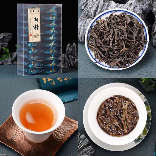 160g Wuyi Rock Tea Rougui Black Tea Benefits Chinese Red Tea Oolong Tea Bagged