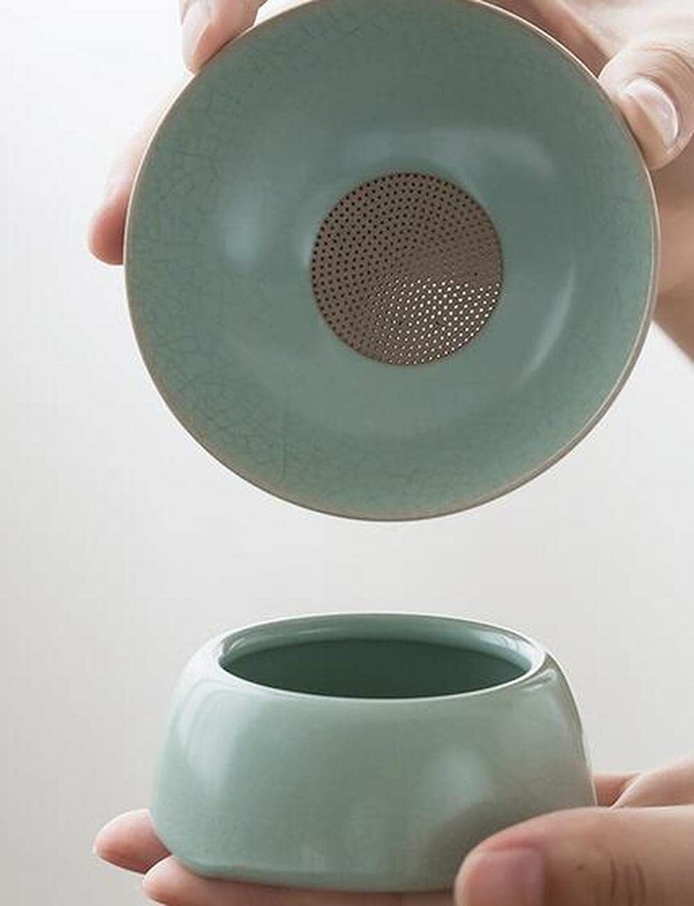 Creative Tea Leaking Household Tea Filter Ceramic Tea Separator Tea Tea Strainer