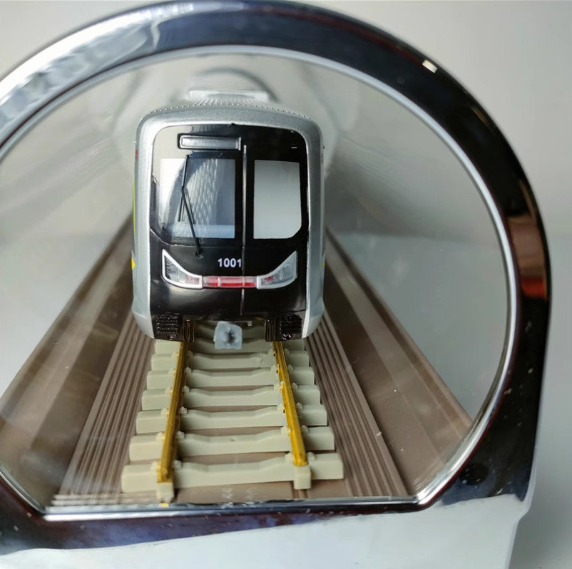 1:68 37CM Tianjin Metro Line 10 Subway Train Passenger Car Diecast Model