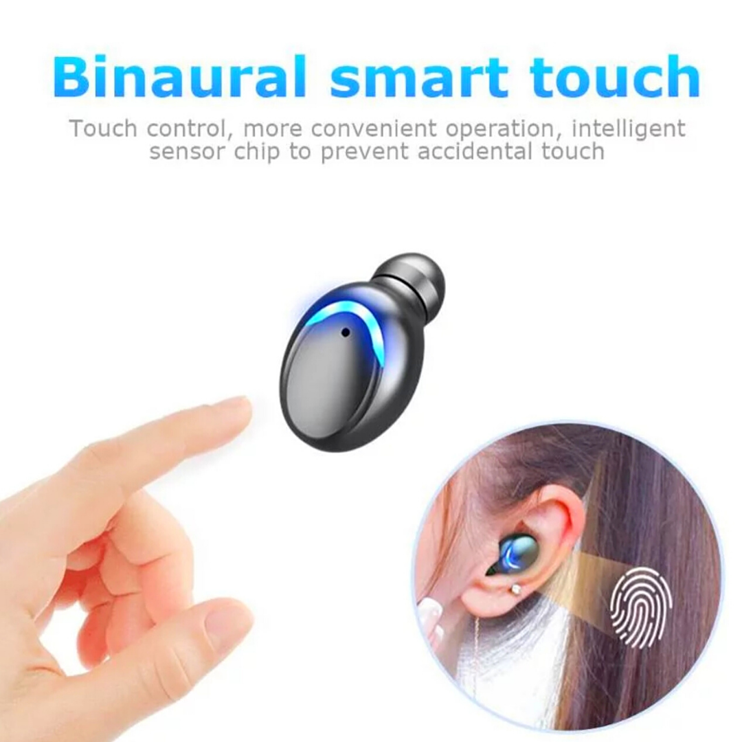 5 X Bluetooth Earbuds for Iphone Samsung Wireless Earphone Waterproof IPX7 USA