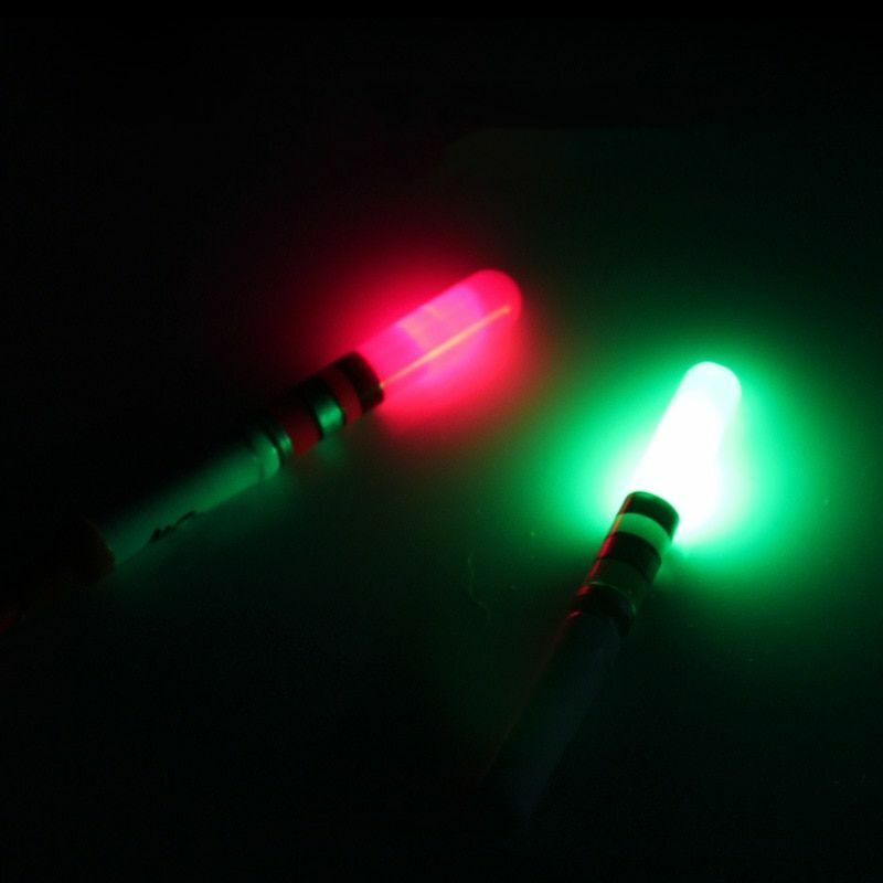 Stick Night Fishing Float 250pcs/50pack Chemical Luminous Glow Light Green Color