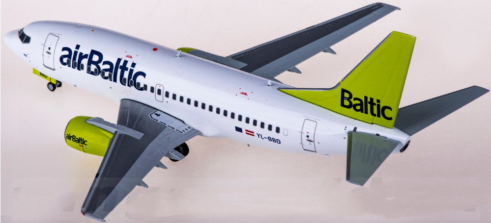 1:200 JC Wings airBaltic BOEING 737-500 Passenger Plane Diecast Aircraft Model
