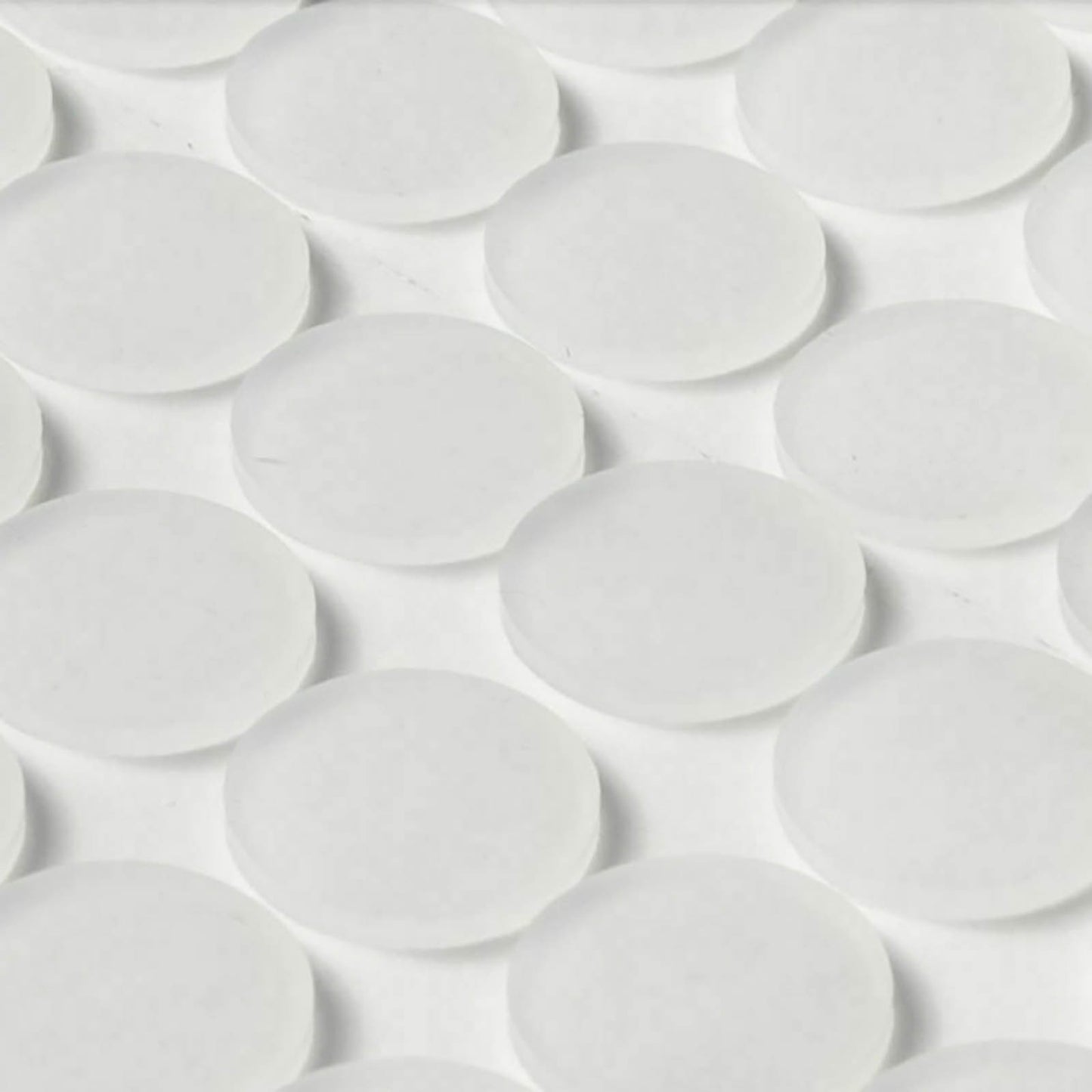 64Pcs New CLEAR Ball Round Anti-Collision Silicone Pad With 3M Sticker 12*2mm G