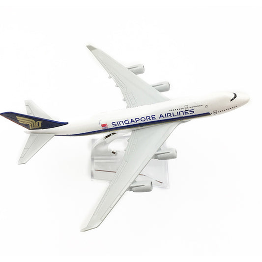 1/400 Singapore Airlines Aircraft Aviation Plane DIY Model For Boeing747