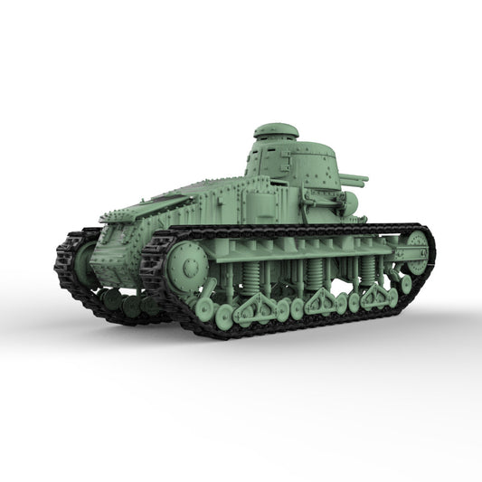 SSMODEL SS32903 1/32 Military Model Kit Japan Renault Otsu 37mm Sogekihou Light