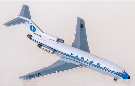 1:400 AeroClassics VARIG Boeing 727-100 Passenger Airplane Diecast Model