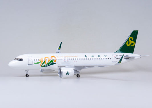 47CM 1:80 Spring Airlines AIRBUS A320neo Airplane Landing Gear Resin Model