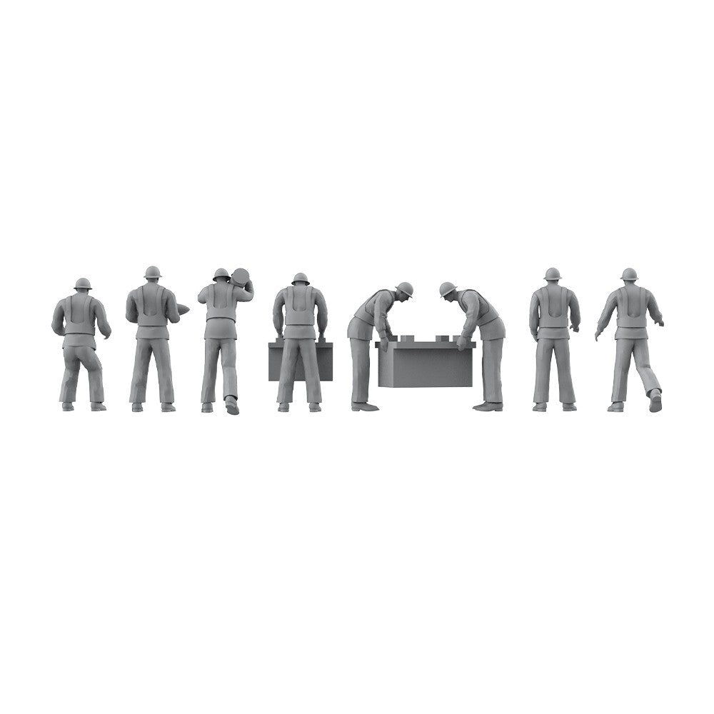 1/700 Model SS8700997 Upgrade Parts Navy Soldier Man type 2