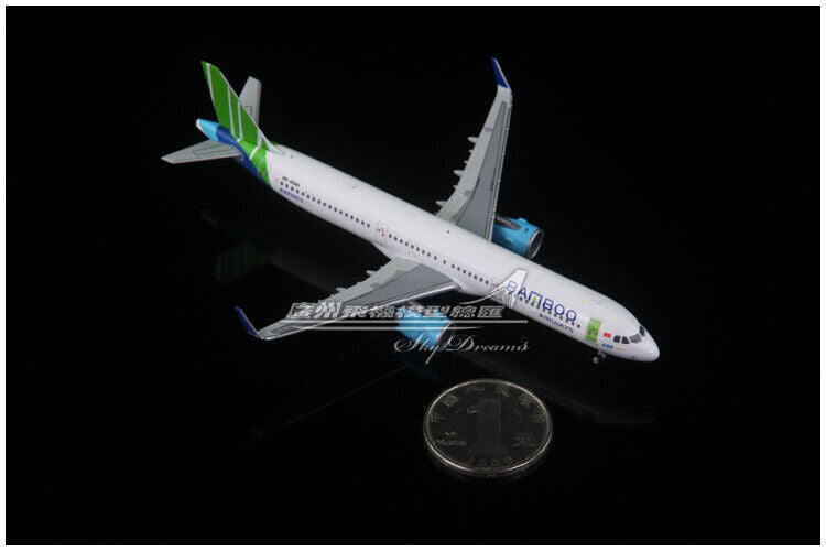 1:400 JC Wings BAMBOO AIRWAYS AIRBUS A321NEO Passenger Airplane Diecast Model