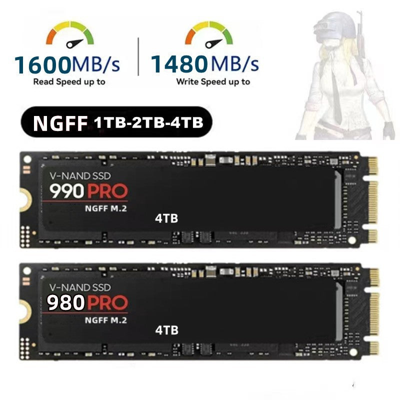 M. 2NGFF 990PRO Solid State Drive 4TB SATA3 High Speed SSD 1TB 970EVOplus