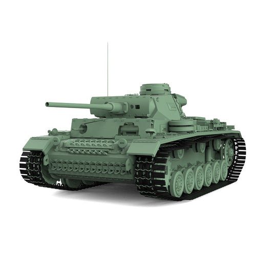 SSMODEL SS100715V2.0 1/100 15mm WarGaming Military Model Kit Pz.Kpfw.III Ausf.L