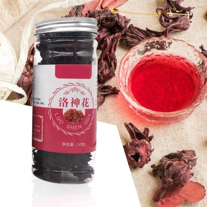 1 Bottle Hibiscus Tea Chinese Delicious Handmade Herbal Flowers Tea