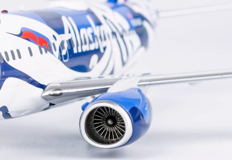 1:200 NG Model Alaska BOEING 737-800 Passenger Airplane Diecast Aircraft Model