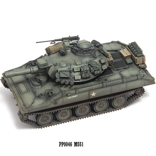 1/72 PP0046 US Sheridan M551 Tank Finished Model Refined Aging+Package