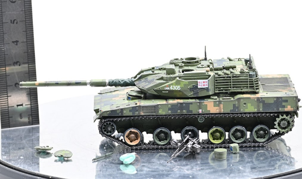 Sanrong 1/72 China Type 15 Light Tank Green Digital Painting Finished Model