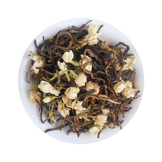 1000g Handmade FengQing YunNan Jasmine DianHong Black tea MoLi Hua black tea