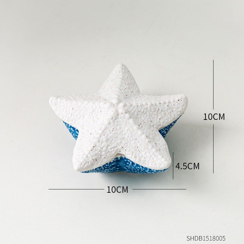 Ceramic Shell Storage Storage Modern Home Decoration Living Room Bedroom Desktop