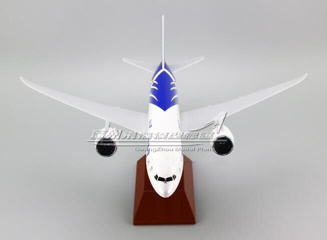 43CM ANA DREAM LINER BOEING 787 JA802A Passenger Airplane Resin Aircrarft Model