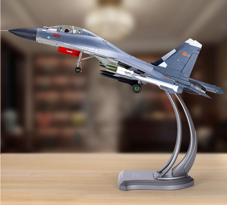 1:32 72CM J-16 Multirole Fighter Airplane Diecast Military Plane Aircraft Model