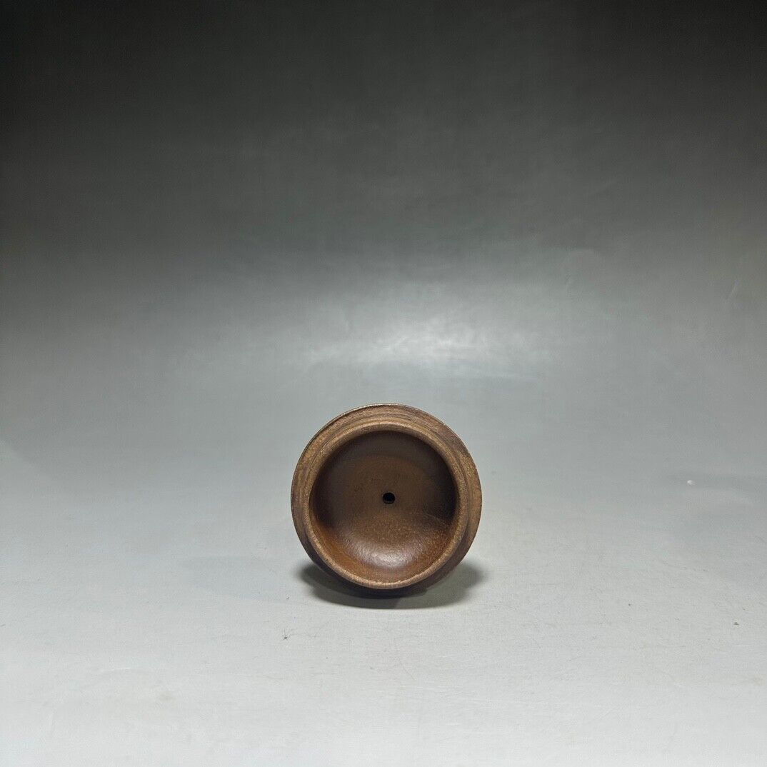 Chinese Yixing Zisha Clay Handmade Exquisite Teapot :(高刻字 底款:陈鸣远)