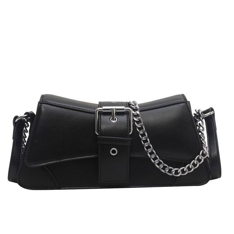 Women Shoulder Side Bag Small PU Leather Handbag Lady Flap Crossbody Bag