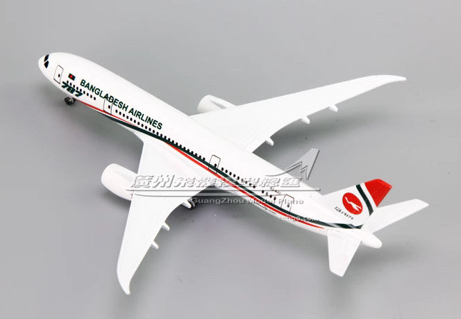 18CM Biman Bangladesh Airlines Boeing 787 Passenger Plane Diecast Aircraft Model