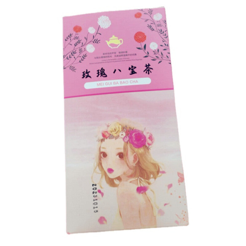 180g Babao Tea 15 Bags Longan Rose Jujube Herbal Tea Health Care Natural